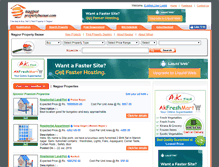 Tablet Screenshot of nagpurpropertybazaar.com